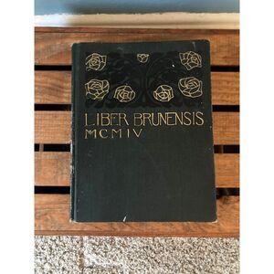 Rare Antique Liber Brunensis MCMIV Brown University Yearbook 1904